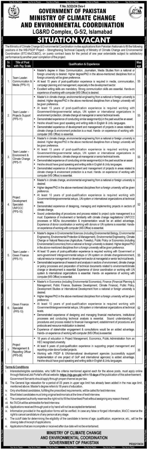 Ministry of Climate Change